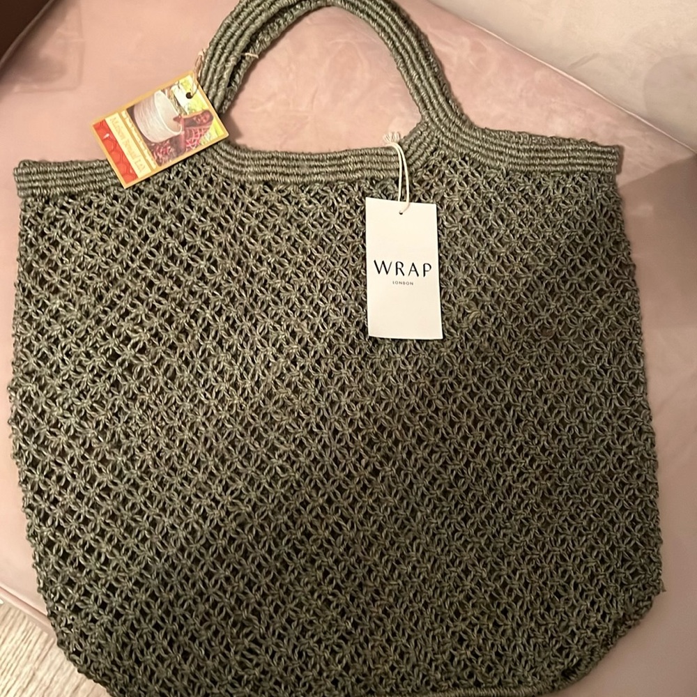 Wrap London beach bag.